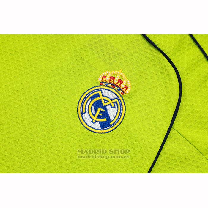Chandal del Real Madrid Manga Corta 2025-2026 Verde - Pantalon Corto